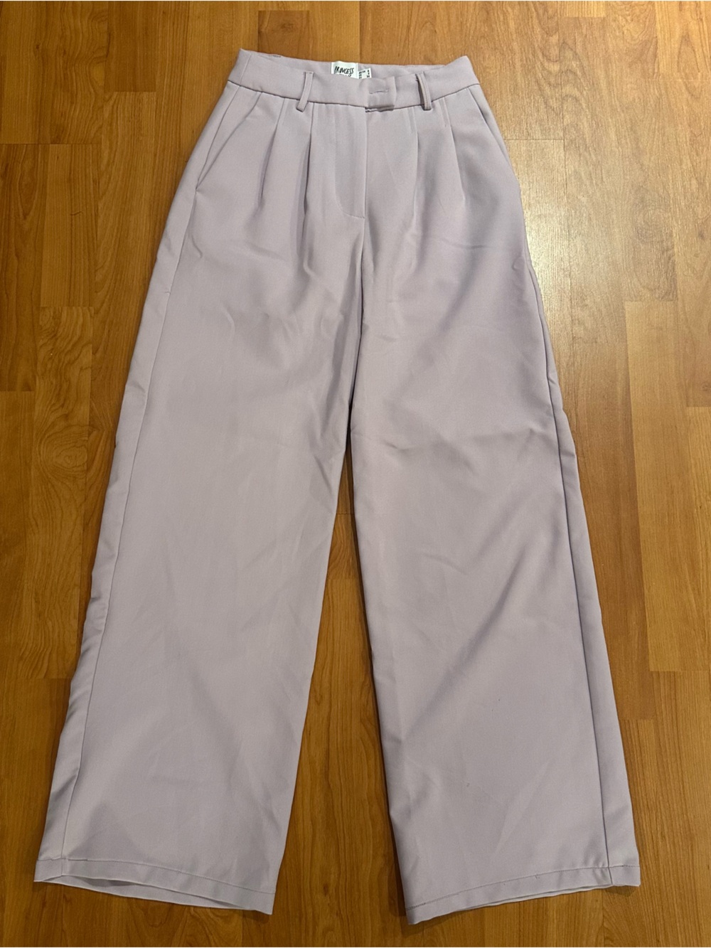 Princess Polly Wide-Leg Work pants  in Light Lavender lilac
